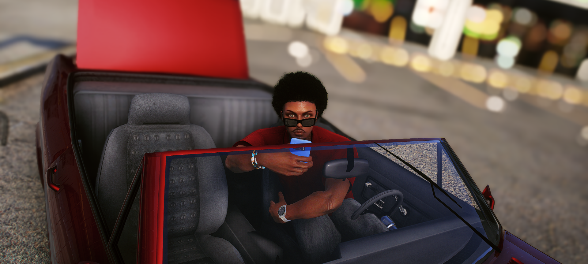 Pack LOS ANGELES - Pack graphique GTA V FiveM RP avec Ray Tracing simulé, Textures 4K